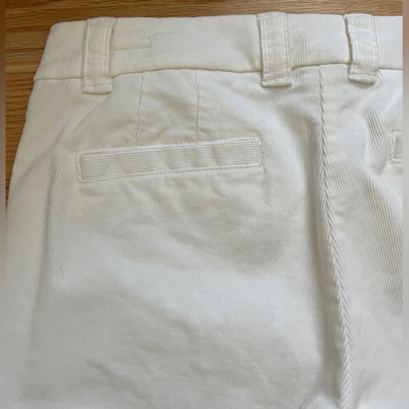 J Crew White Favorite Fit Corduroy - Picture 5 of 6